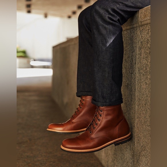 NISOLO Lockwood Trench Boots in Brandy main image 7